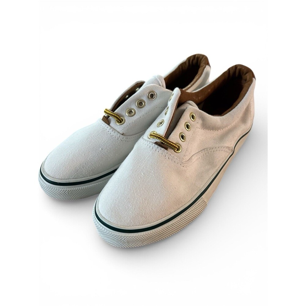Griffin Women’s White Canvas Shoes Size 6 New
